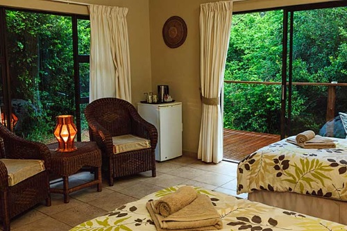 Umkhumbi Lodge kamer